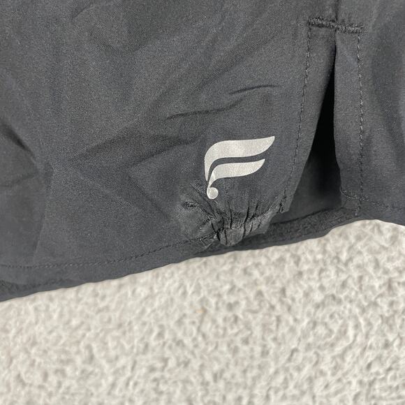 Fabletics Women's Large Black Polyester Elastane Nylon Sun Chaser 4in Short - Picture 9 of 11